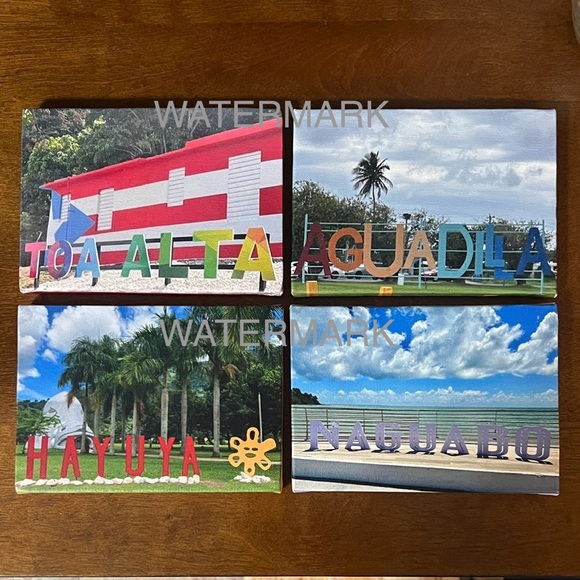 Canvas Other - Canvas Art -  Set of 4